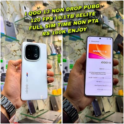 iQOO 13 – 16GB/1TB – Snapdragon 8 Elite