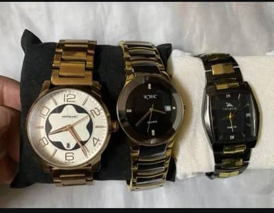 3 branded watches for sale
