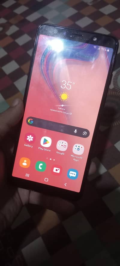 samsung a7 4/128 offical pta condition ruff