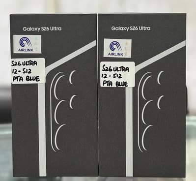 SAMSUNG S26 ULTRA 12/512 PTA APPROVED