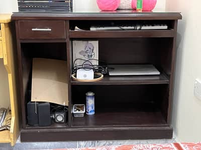 Solid Chinioti Wood Computer Table – Strong & Spacious