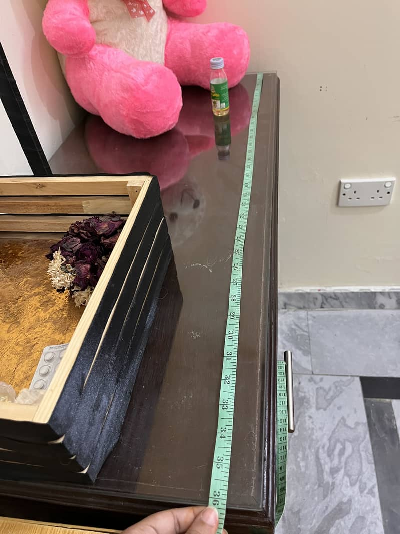 Solid Chinioti Wood Computer Table – Strong & Spacious 2