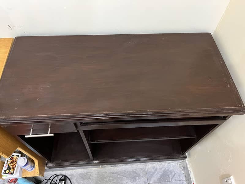 Solid Chinioti Wood Computer Table – Strong & Spacious 6