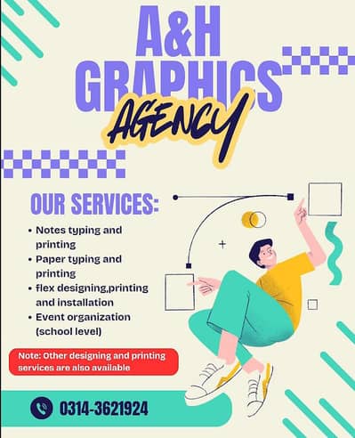 A&H graphic agency ( read description carefully)