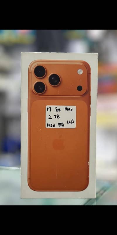 Apple iPhone 17pro max 2TB Orange Boxpack LLA