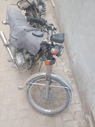Honda CG 125 all ok no any fold only came awaz