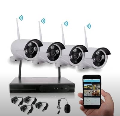 CCTV Package 4 IP Camera 2MP Full HD NVR 4 Channel POE Switch online