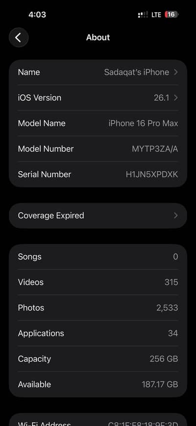 16 pro max dual physical approved almost 10 by 10 condition