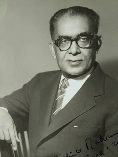 Old signed photo of Pakistani PM Sir Feroz Noon