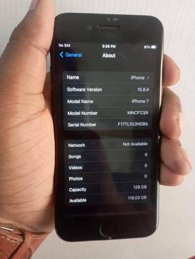 I phone 7  128gb