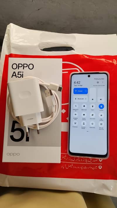 oppo brand new monile a5i 4,64 full box urgent sale