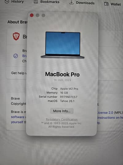 Apple MacBook Pro M2 16 inch