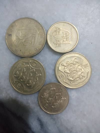 old 31 coins