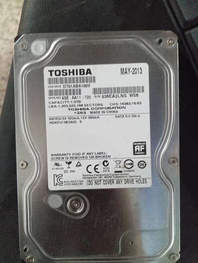 toshiba 1tb internal harddisk