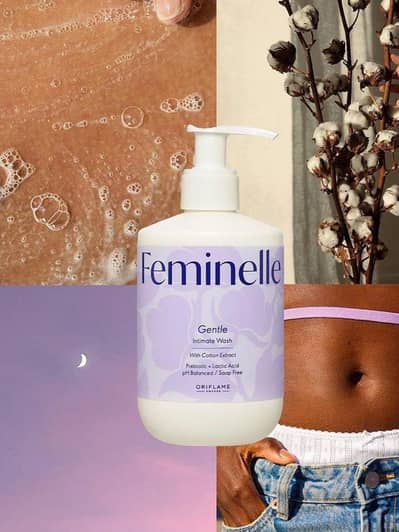 Feminelle Gentle Intimate Wash with Cotton Extract