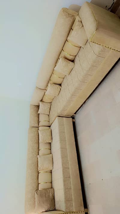 L Shaped Sofa Set like new