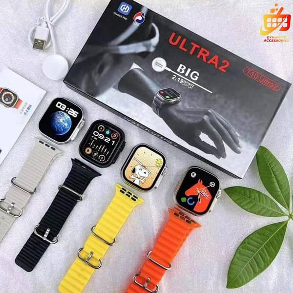 Original T 10 Ultra 2 APPLE Look SUPER AMOLED DISPLAY Smart watch SPECIAL GIFT PACK OFFER T 10  ULTRA 2 SMART WATCH