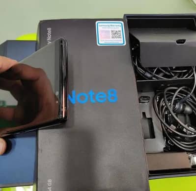 Samsung note 8 8gb ram 128rom contact me 03253982756