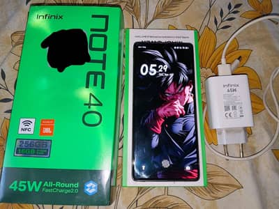 infinix note 40 8+8=256