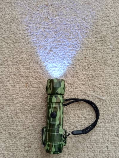 LED Torch with Lazer Lighter