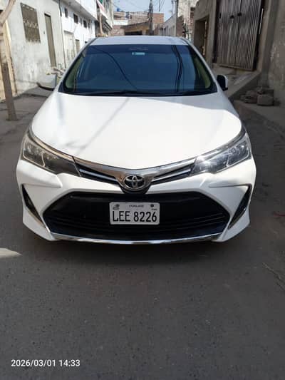 Toyota Corolla Gli 2018 model