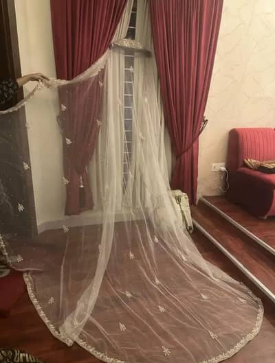 Luxury Hand/Embroidered/ Long Dress /Perfect /Weddings / Formal Events