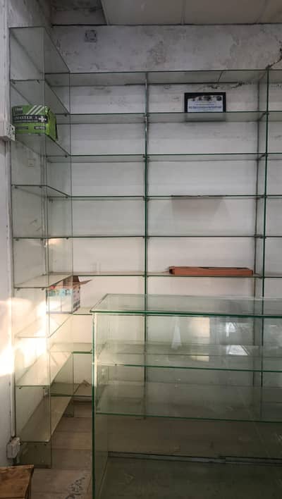 Pharmacy racks and counter for sale