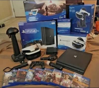 Sony Playstation PS4 Pro game 1TP WhatsApp Par Rabta Karo