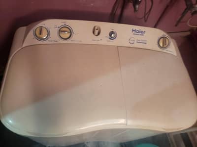 Haier washing machine