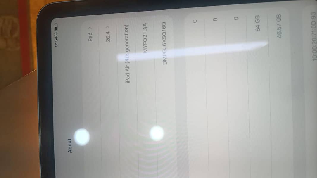 ipad Air 4 generation 17