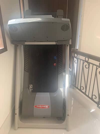 slim line treadmill running jogging walking machine treadmil trademil