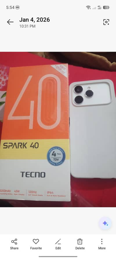 Tecno spark 40
