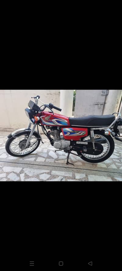 honda 125 home used bike condition 8.5/10