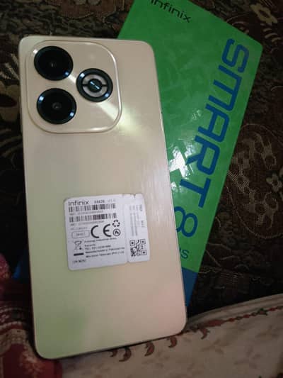 Infinix smart 8 plus , stunning colour , pta approved