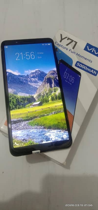 Vivo Y71 6/128gb PTA Approved