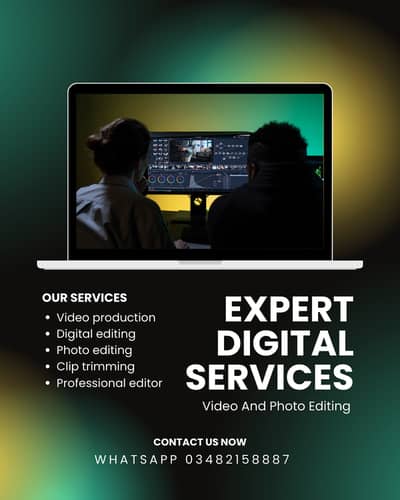 Video and Photo Editing services available