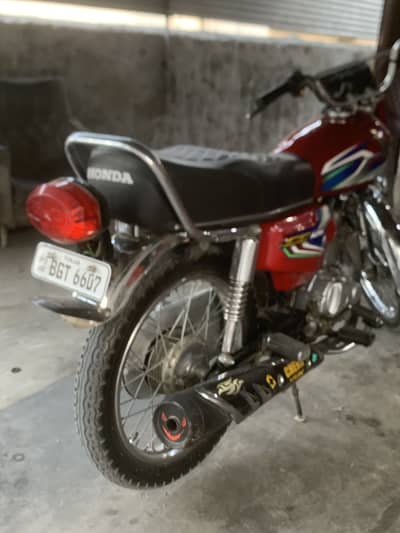 Honda cg 125 22 model