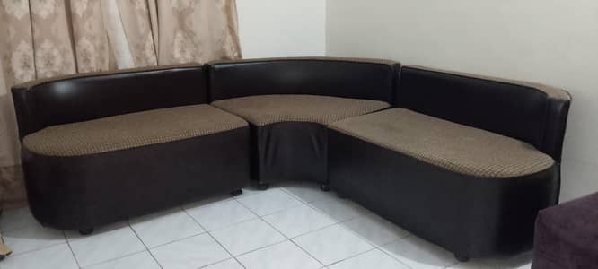L shaped sofa