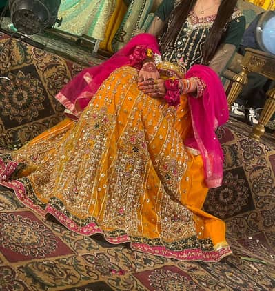 Bridal mehndi dress for sale