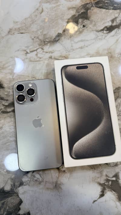 IPHONE 15 PRO MAX 512 GB PTA APPROVED TITANIUM