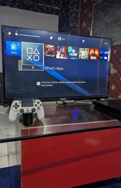 PS4 jailbreak 1tb, 2original controllers and charging station