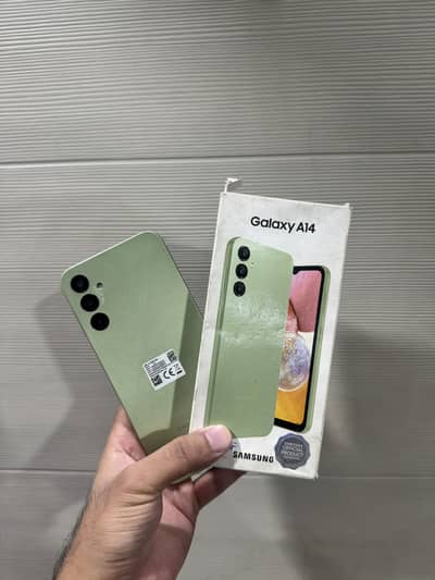 Galaxy A14 official PTA dual sim 6/128