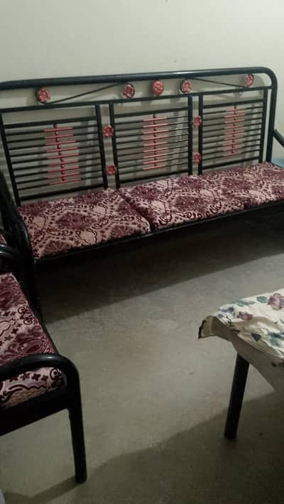 iron sofa set 5 seater