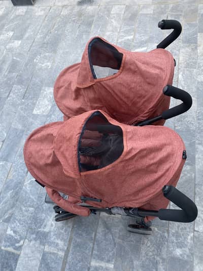 Baby twins walker