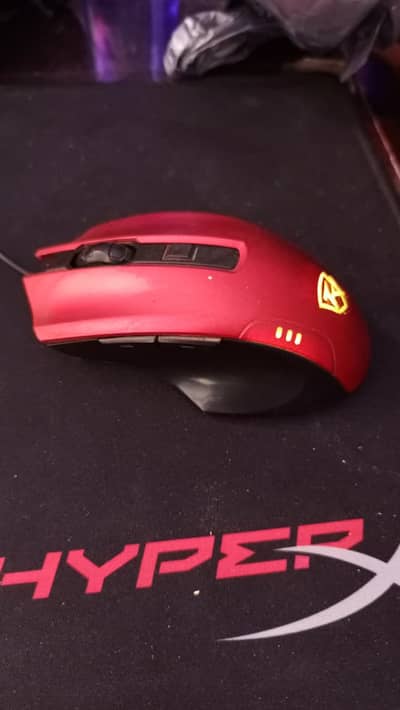 Red Gaming Mouse 6 Buttons with DPI Control – Fast & Smooth