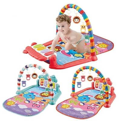 Baby Piano Pedal Music Fitness Frame Toy Climbing Mat Newborn Musical
