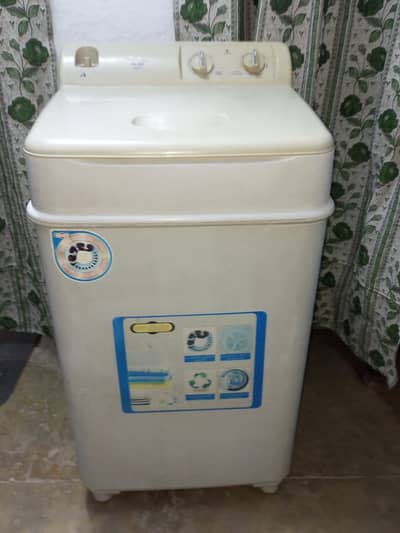 super Asia single washing machine and dryer