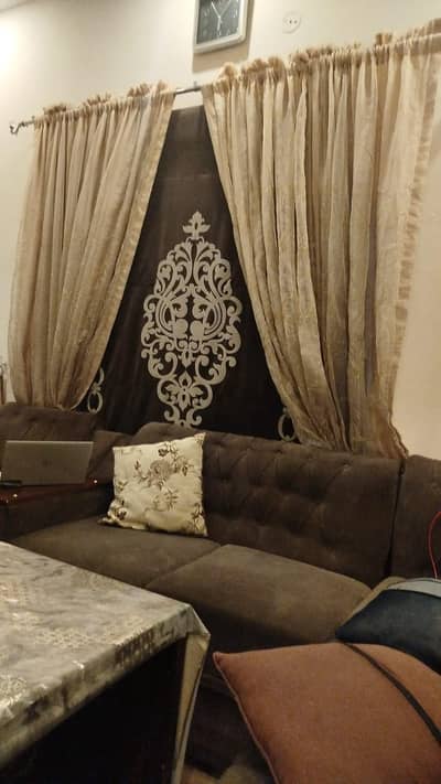 CURTAIN SET WITH BLIND