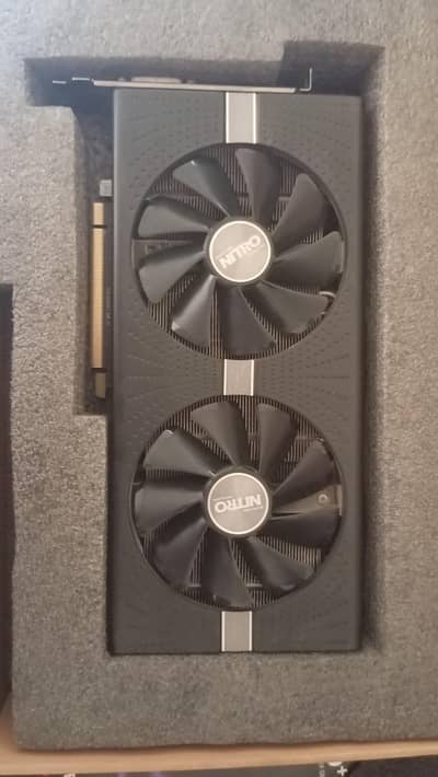 AMD Rx 580 Sapphire Nitro + 8gb