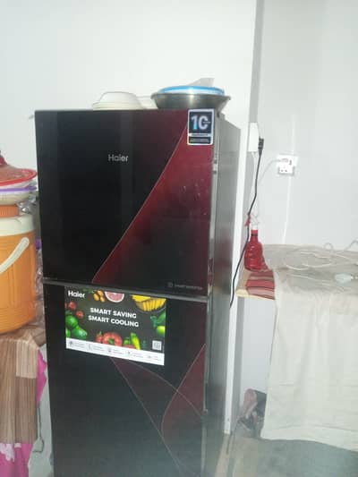 Haier Refrigerator 10/10 Condition 2 Weeks Used 10 Year Warranty